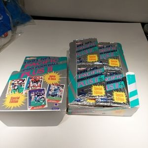 1991 Pacific Pro Football- Plus II- 36 Packs-Special Edition